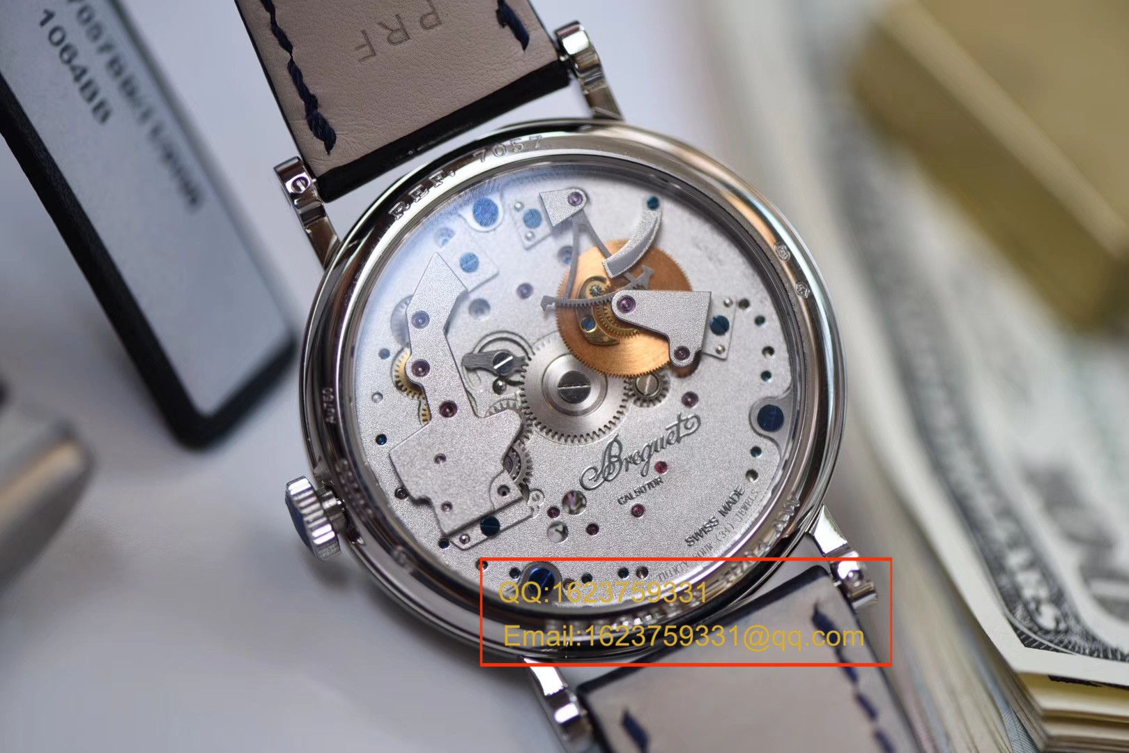   独家视频评测SF  宝玑传世系列7057BB/11/9W6腕表 / BZBG007