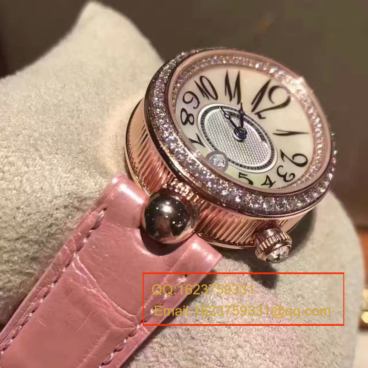   、女性独享  Breguet宝玑那不勒斯皇后系列8918BR/58/864 D00D腕表 / BZ36
