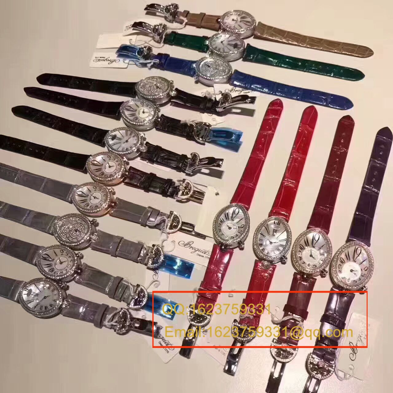   、女性独享  Breguet宝玑那不勒斯皇后系列8918BR/58/864 D00D腕表 / BZ36