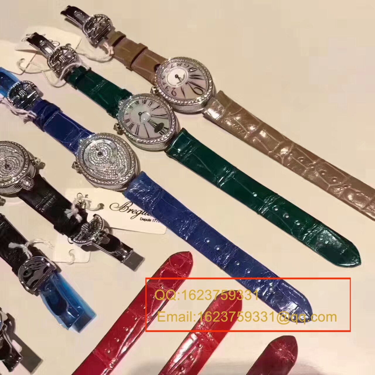   、女性独享  Breguet宝玑那不勒斯皇后系列8918BR/58/864 D00D腕表 / BZ36