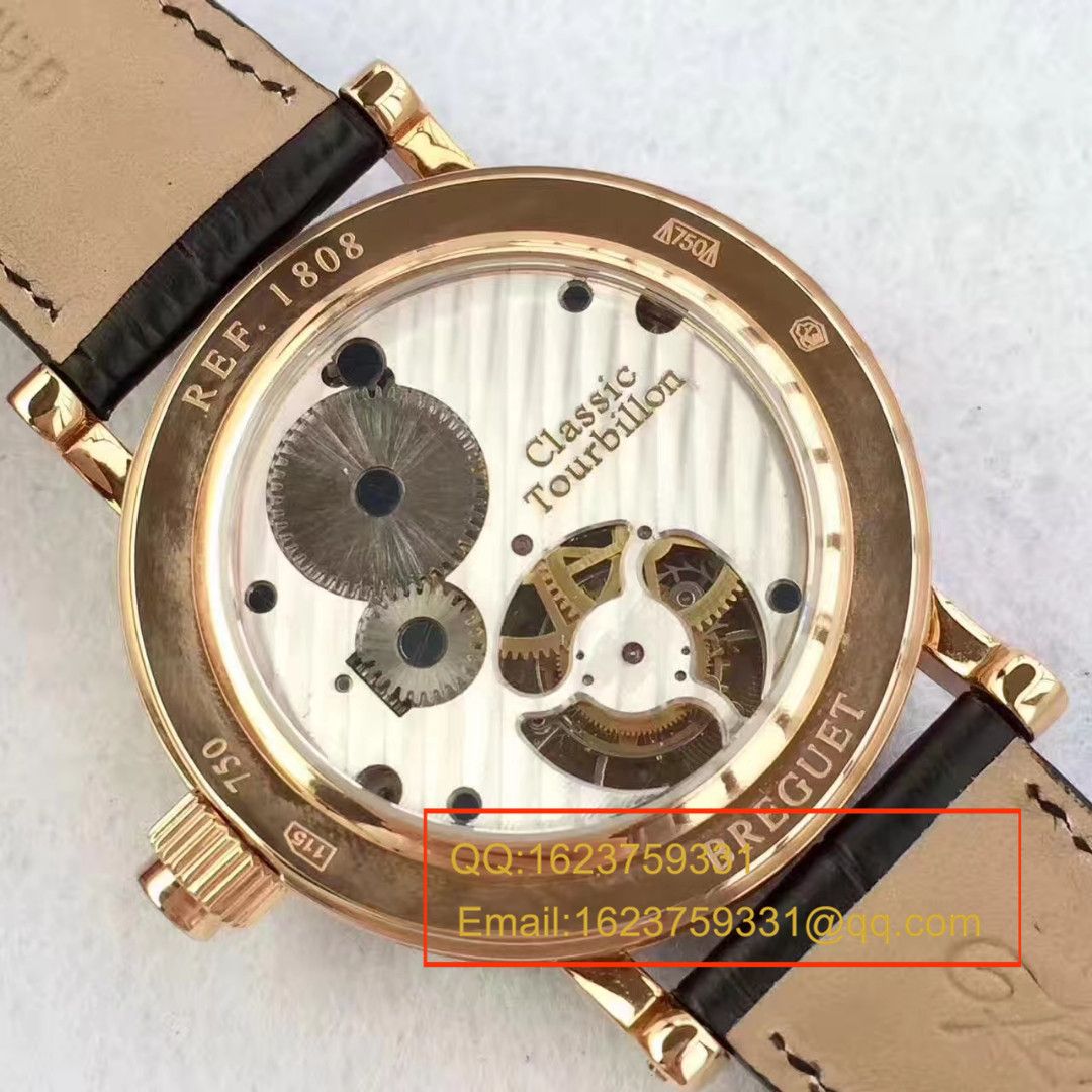   TF  宝玑经典复杂系列1808BR/92/9W6 DD00真陀飞轮腕表 / BZ032