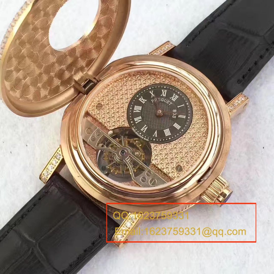   TF  宝玑经典复杂系列1808BR/92/9W6 DD00真陀飞轮腕表 / BZ032