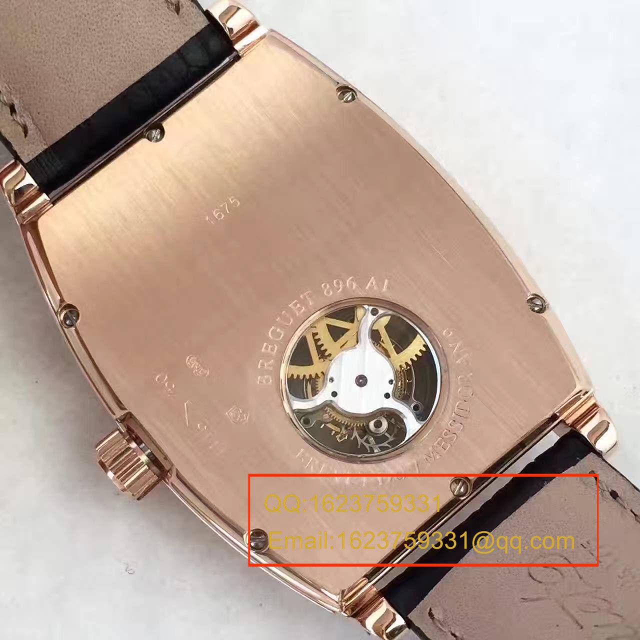   BM厂精  宝玑传承系列5497BR/12/9V6腕表真陀飞轮机械手表《玫瑰金款》 / BJ021