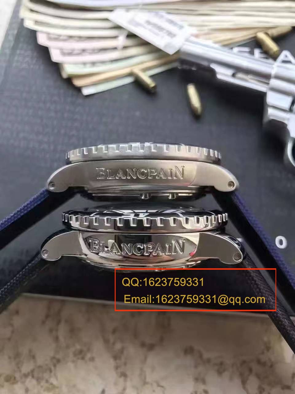 N厂出品   宝珀blancpain 五十噚超薄机芯系列 5015D-1140-52B 自动机械男表 / BP006   N厂出品   宝珀blancpain 五十噚超薄机芯系列 5015D-1140-52B 自动机械男表 / BP006
