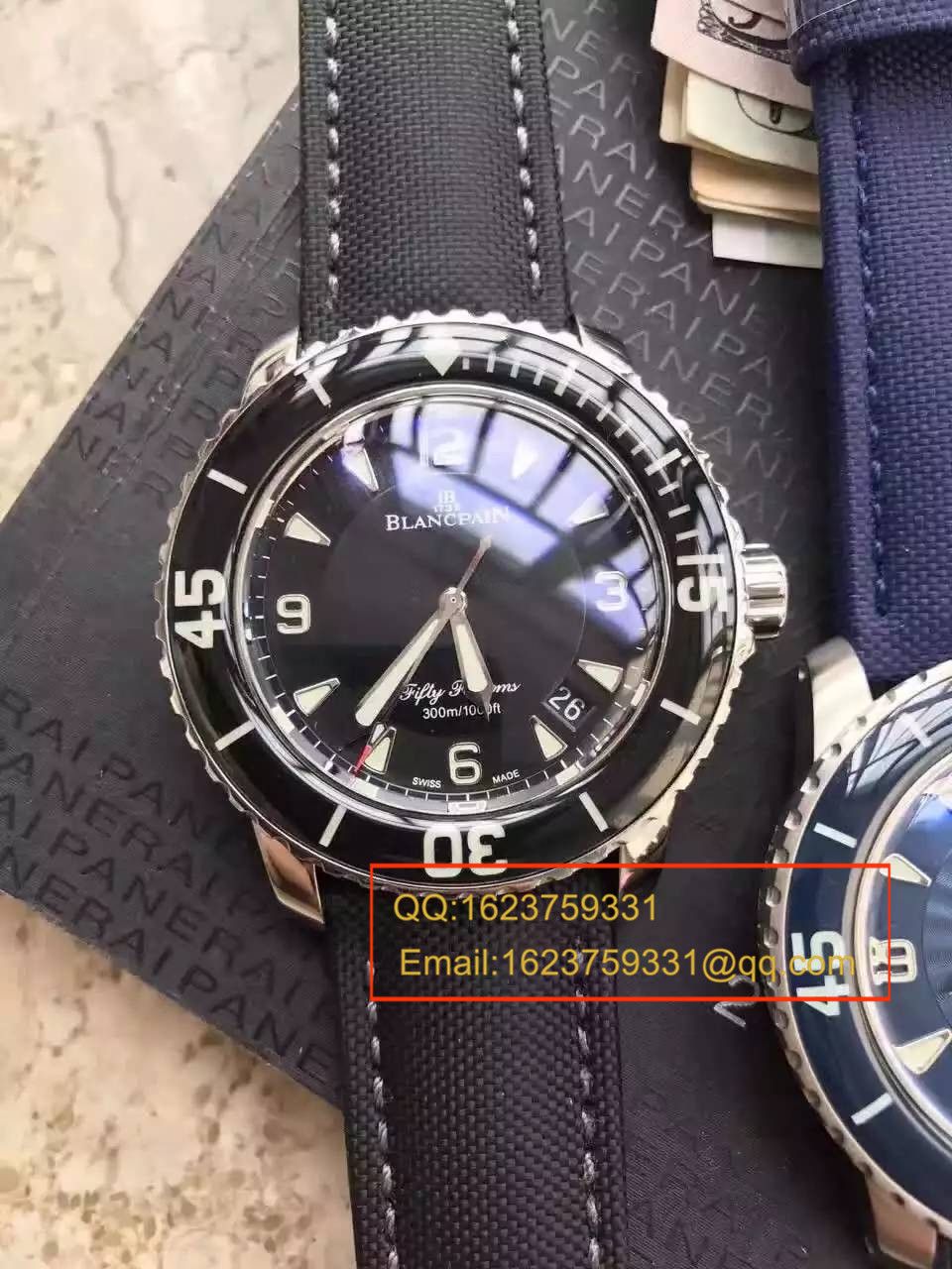 N厂神器  宝珀blancpain 五十噚系列5015-1130-52 自动机械男士腕表 / BP003   N厂神器  宝珀blancpain 五十噚系列5015-1130-52 自动机械男士腕表 / BP003