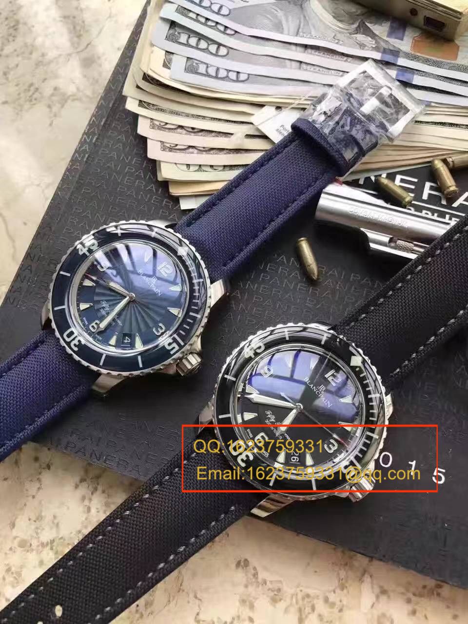 N厂神器  宝珀blancpain 五十噚系列5015-1130-52 自动机械男士腕表 / BP003   N厂神器  宝珀blancpain 五十噚系列5015-1130-52 自动机械男士腕表 / BP003