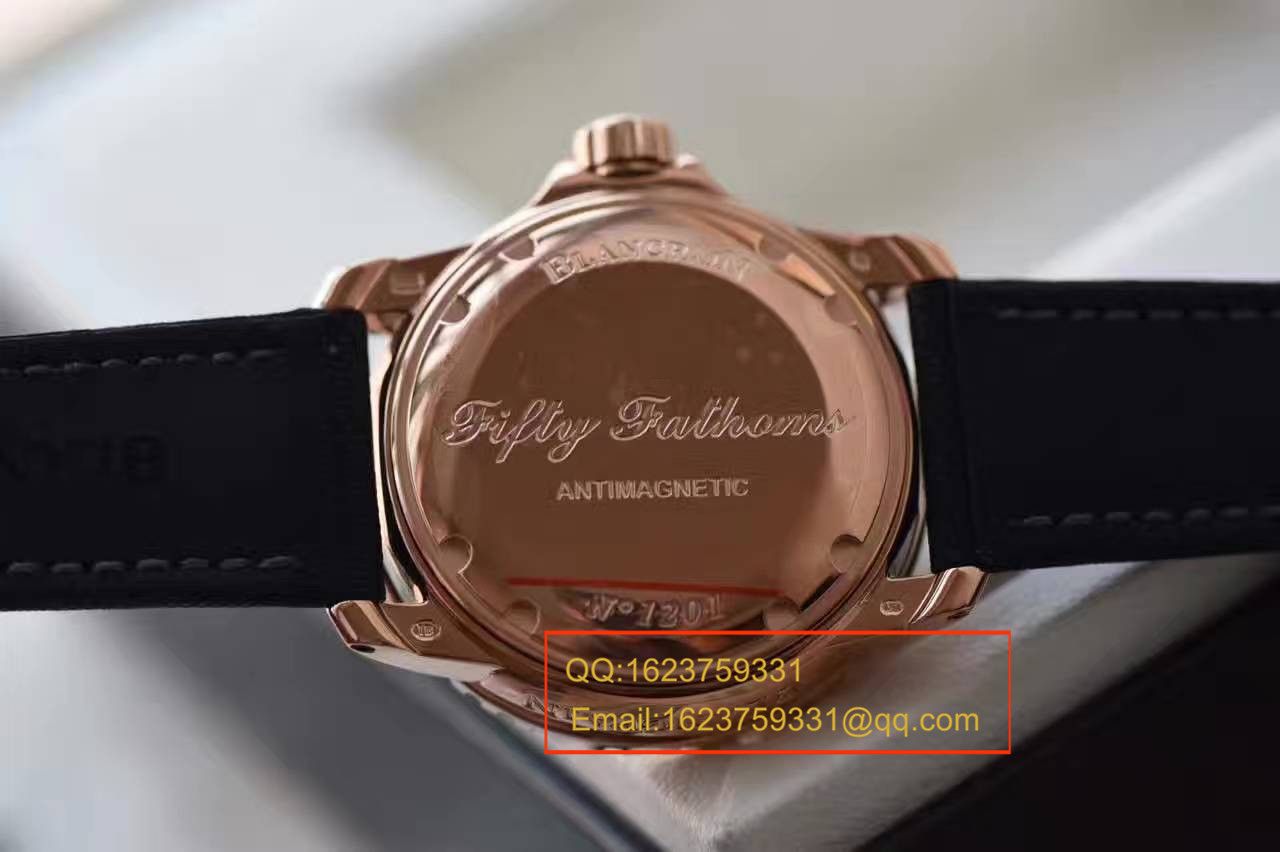 N厂神器宝珀 Blancpain 五十噚系列5015-3630-52 自动机械腕表 / BP002   N厂神器宝珀 Blancpain 五十噚系列5015-3630-52 自动机械腕表 / BP002