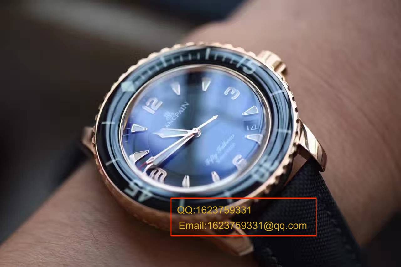 N厂神器宝珀 Blancpain 五十噚系列5015-3630-52 自动机械腕表 / BP002   N厂神器宝珀 Blancpain 五十噚系列5015-3630-52 自动机械腕表 / BP002