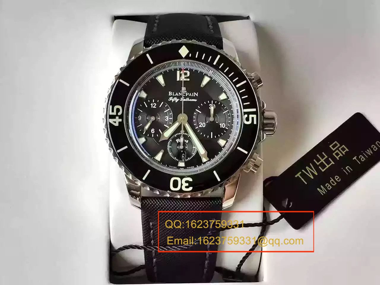    TW厂宝珀Blancpain 五十噚系列 超薄机芯系列5085F-1130-71 腕表 / BP009