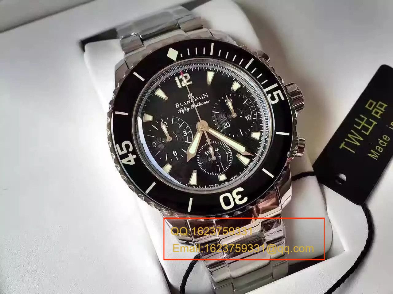   TW厂宝珀Blancpain 五十噚系列 超薄机芯系列5085F-1130-71 腕表 / BP009