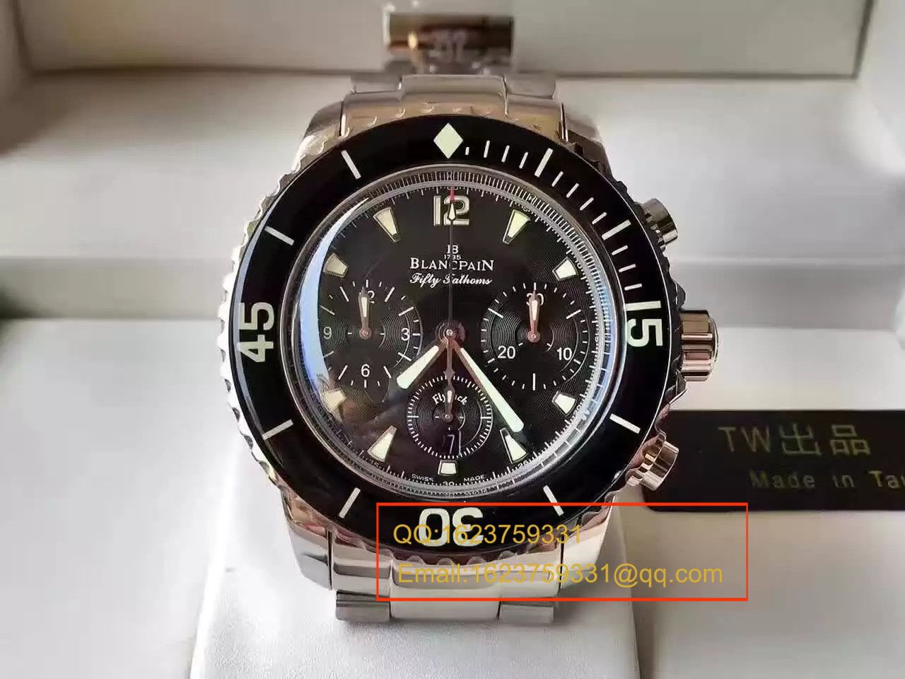    TW厂宝珀Blancpain 五十噚系列 超薄机芯系列5085F-1130-71 腕表 / BP009