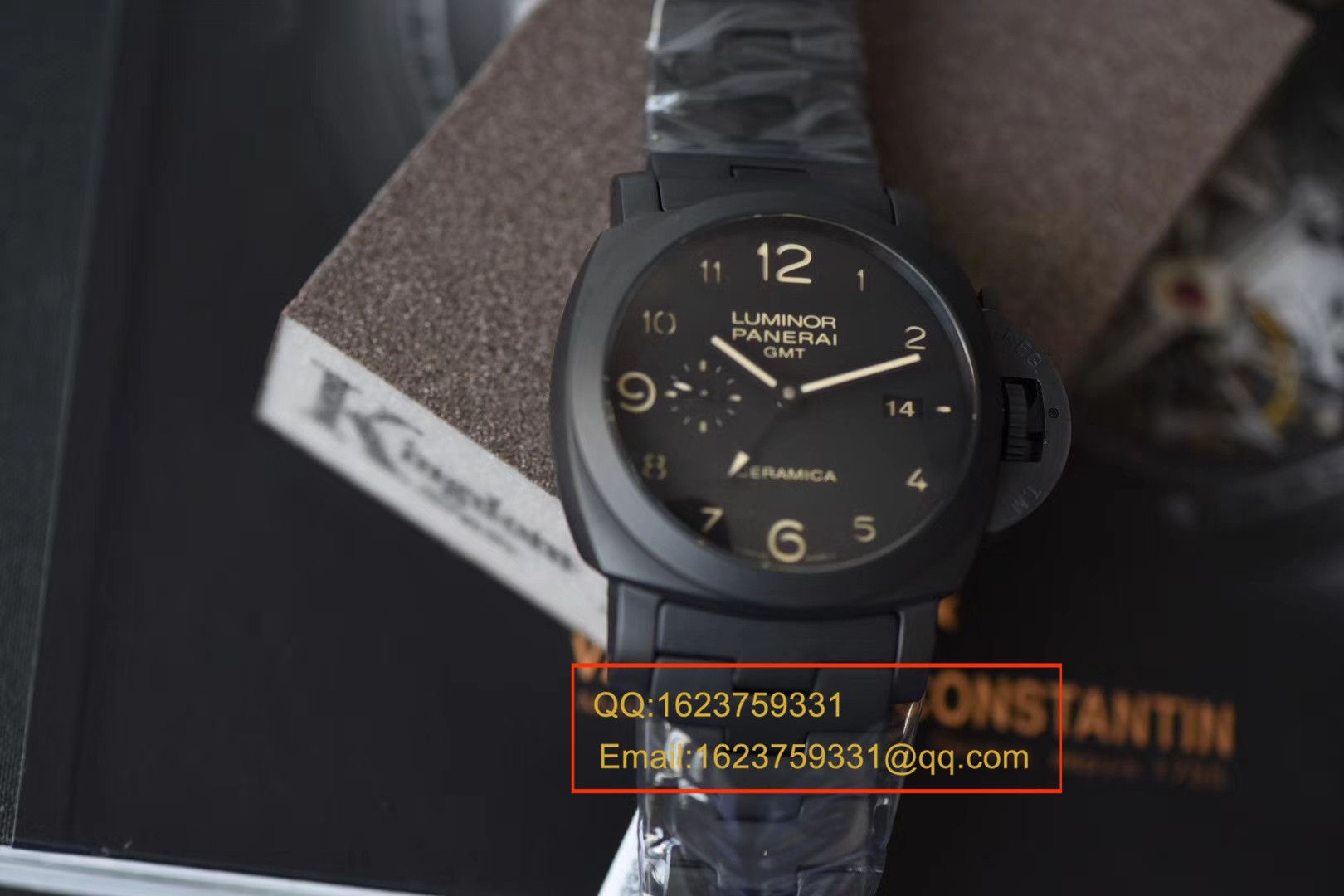 视频评测VS  沛纳海LUMINOR 1950系列PAM00438全陶瓷腕表 / VSBFPAM00438