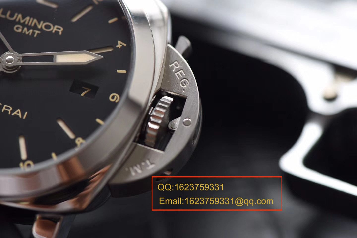   VS  沛纳海LUMINOR 1950系列PAM00531 GMT 两地时区腕表 / PA056