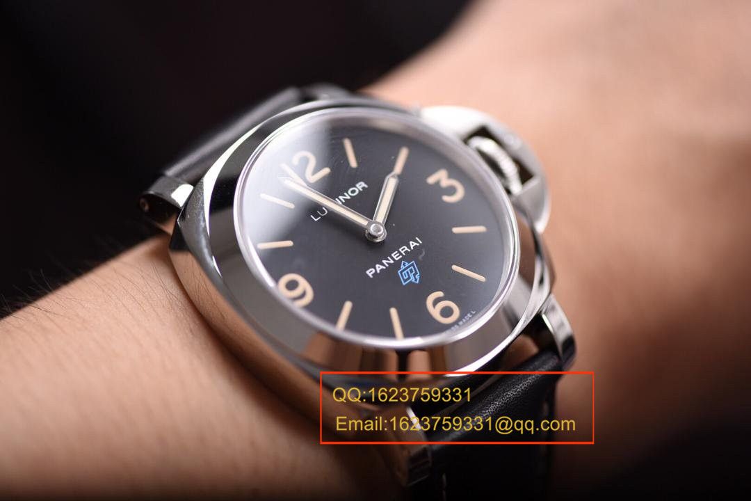 视频评测KW  沛纳海Luminor Base Logo Acciaio15周年限量版PAM00634 / PAMAE00634