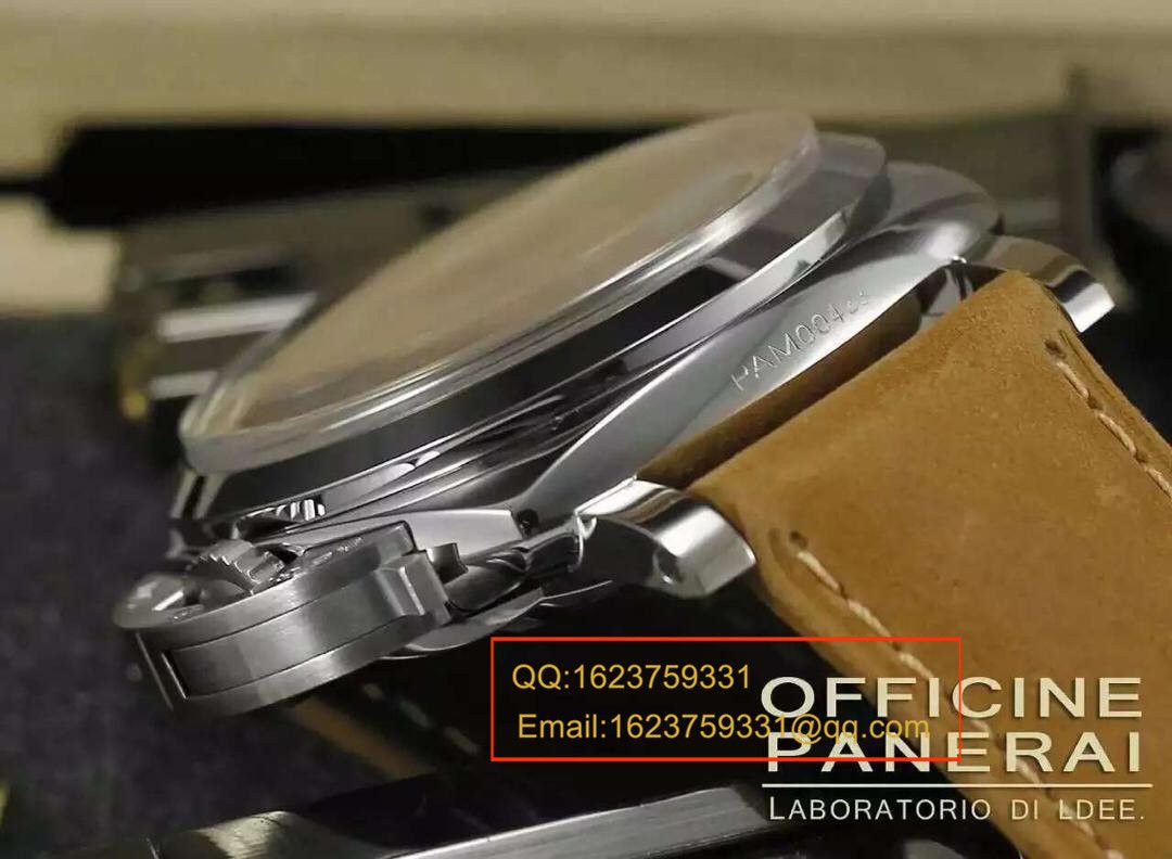   实拍图鉴赏  沛SF厂高沛纳海LUMINOR1950系列 PAM00423手表 / PAM00423
