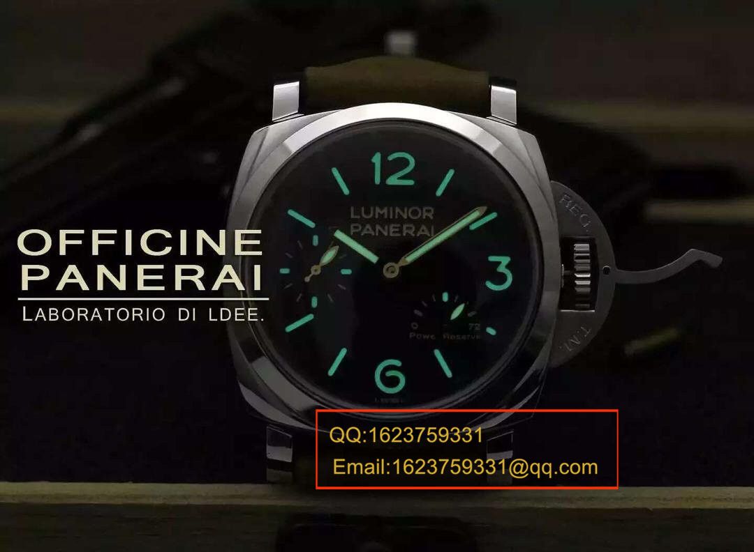   实拍图鉴赏  沛SF厂高沛纳海LUMINOR1950系列 PAM00423手表 / PAM00423