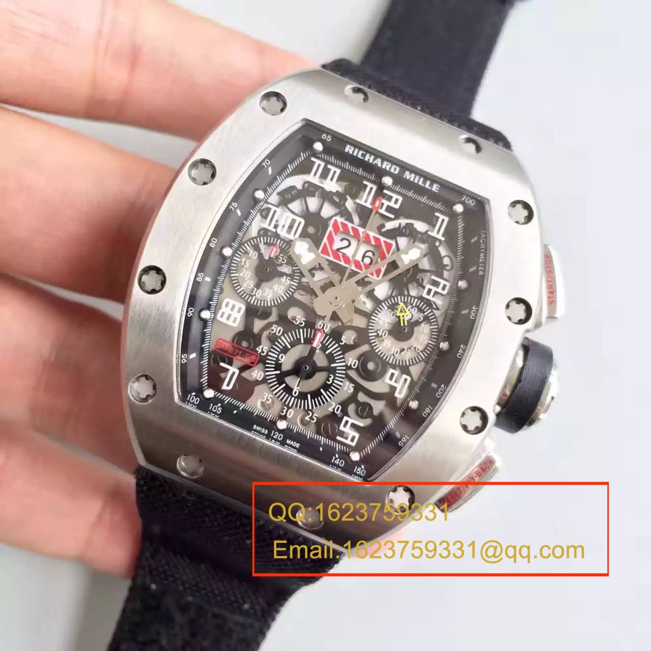   RM  理查德.米勒男士系列高RM 011 FLYBACK CHRONOGRAPH腕表 / RM 011 FLYBACK