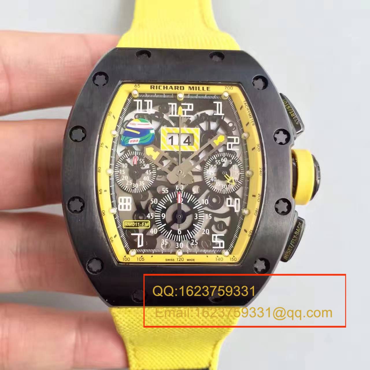   RM  理查德.米勒男士系列高RM 011 FLYBACK CHRONOGRAPH腕表 / RM 011 FLYBACK
