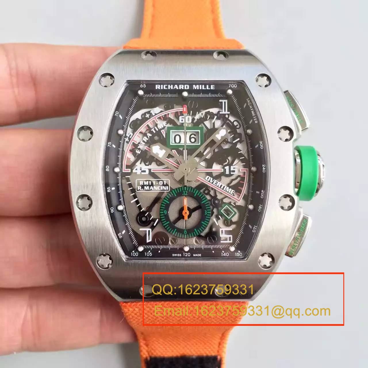   RM  理查德.米勒男士系列高RM 011 FLYBACK CHRONOGRAPH腕表 / RM 011 FLYBACK