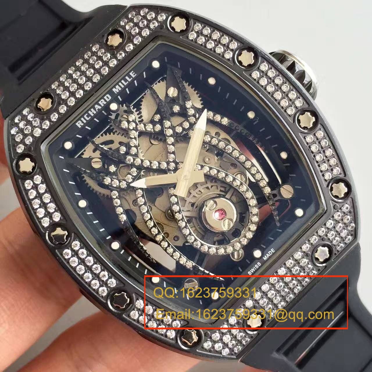   KV  理查德·米勒 女士系列RM 19-01 TOURBILLON NATALIE PORTMAN腕表 / RM 19-01