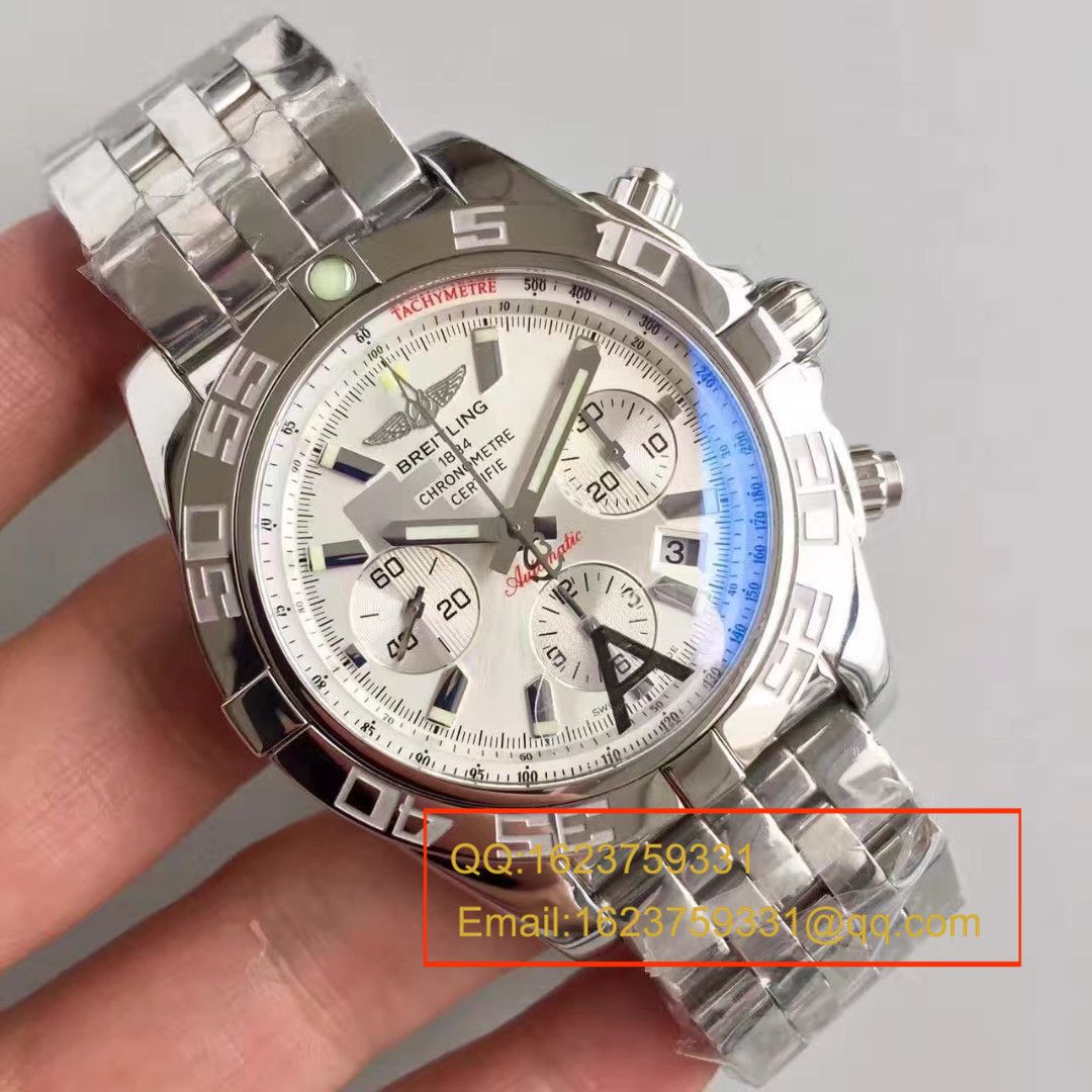  JF厂百年灵机械计时AB011012/G684(Barenia精钢表带)腕表 / BL004