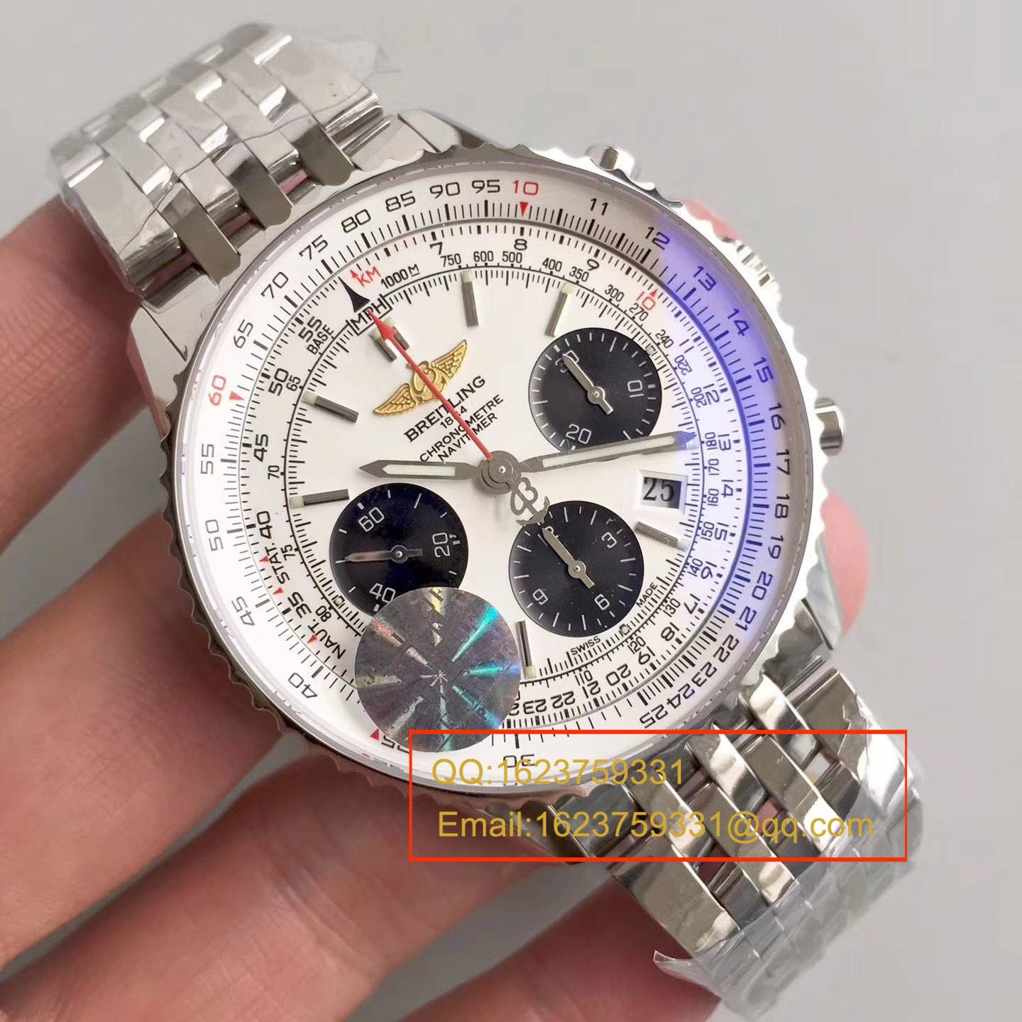  JF厂百年灵航空计时系列“太阳的后裔”AB012012.BB01.435X-Navitimer航空精钢腕表 / BL018