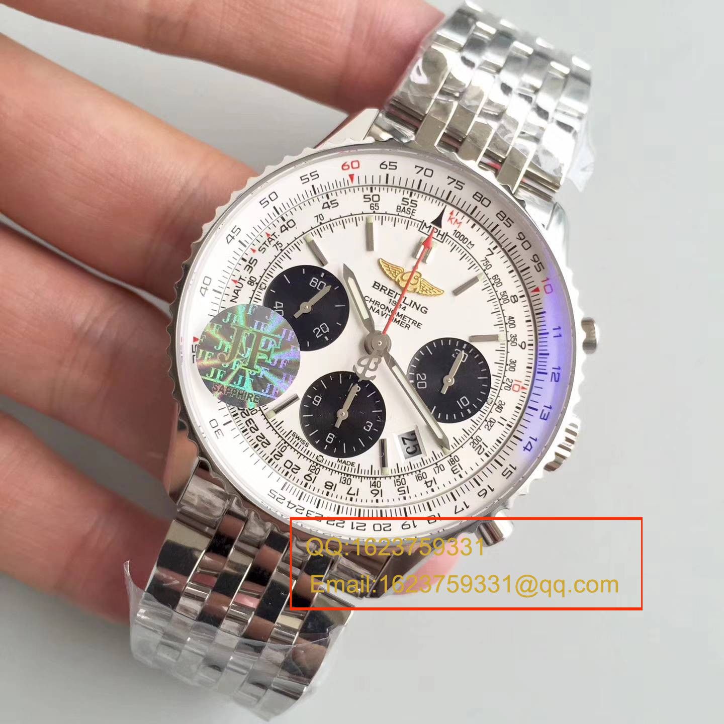   JF厂百年灵航空计时系列“太阳的后裔”AB012012.BB01.435X-Navitimer航空精钢腕表 / BL018