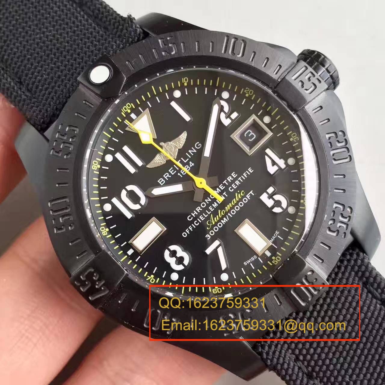 BL  百年灵黄针限量版breitling avenger seawoif II 香港限量版 / BL069   BL  百年灵黄针限量版breitling avenger seawoif II 香港限量版 / BL069