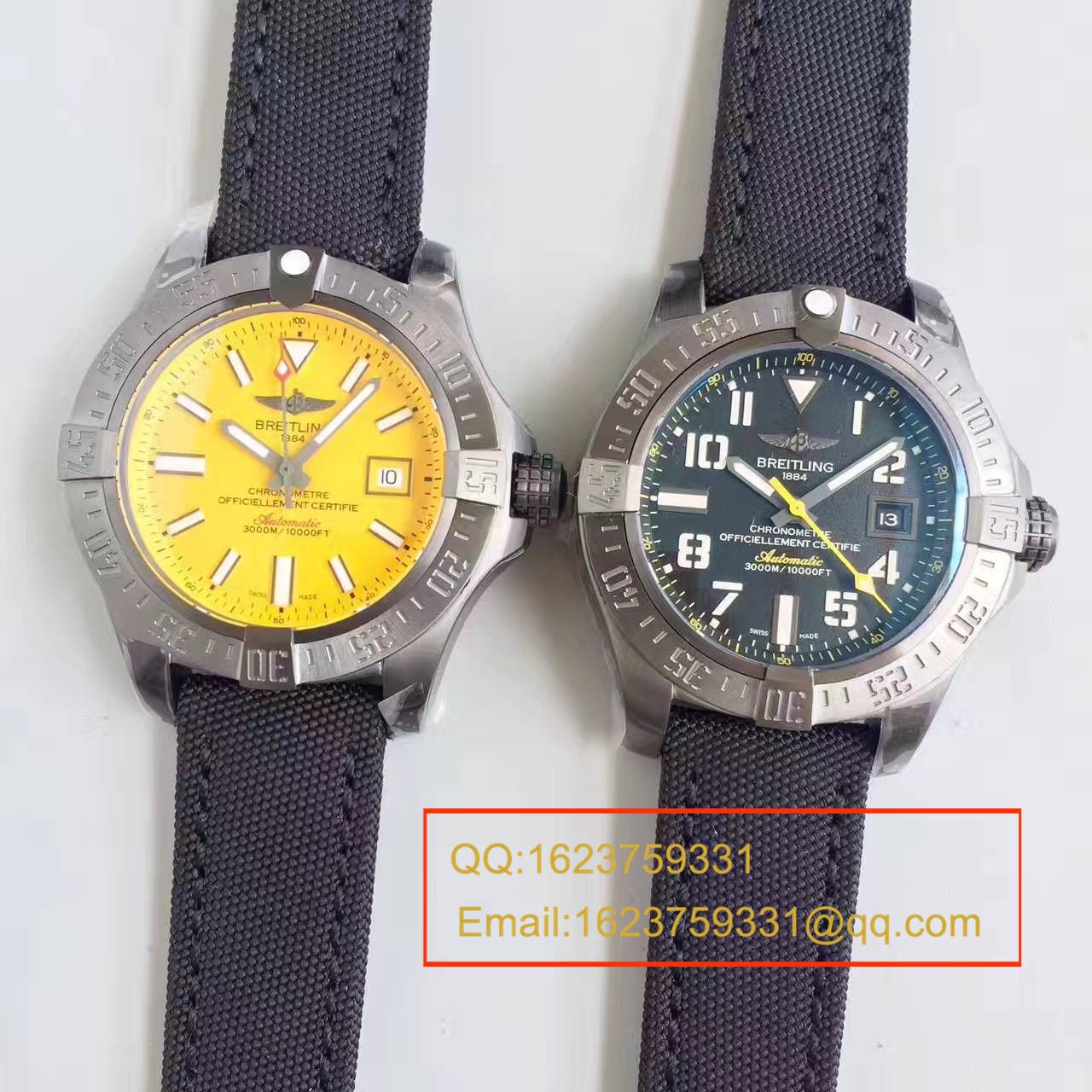   GF厂游泳神器  百年灵复仇者二代深潜海狼系列黄鸟 M17331E2|I530|109W|M20BASA.1腕表 / BL074