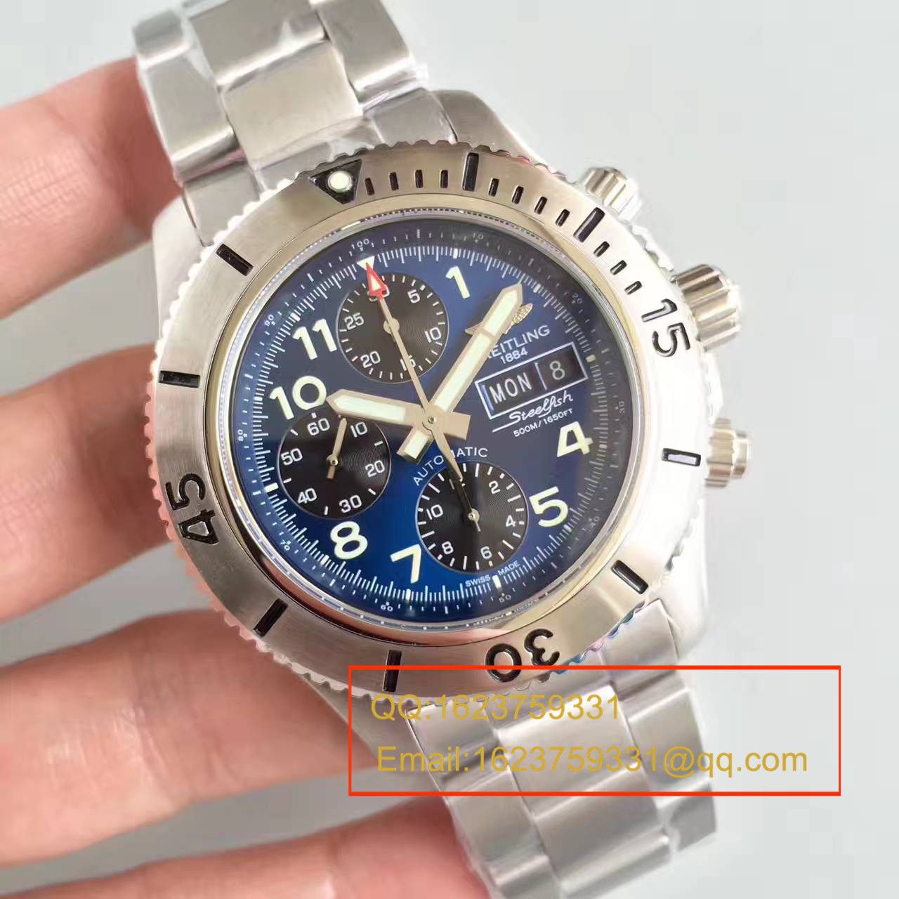 GF高百年灵超级海洋系列A13341C3/C893/200S/A20DSA.2钢鱼计时腕表 / BL071   GF高百年灵超级海洋系列A13341C3/C893/200S/A20DSA.2钢鱼计时腕表 / BL071