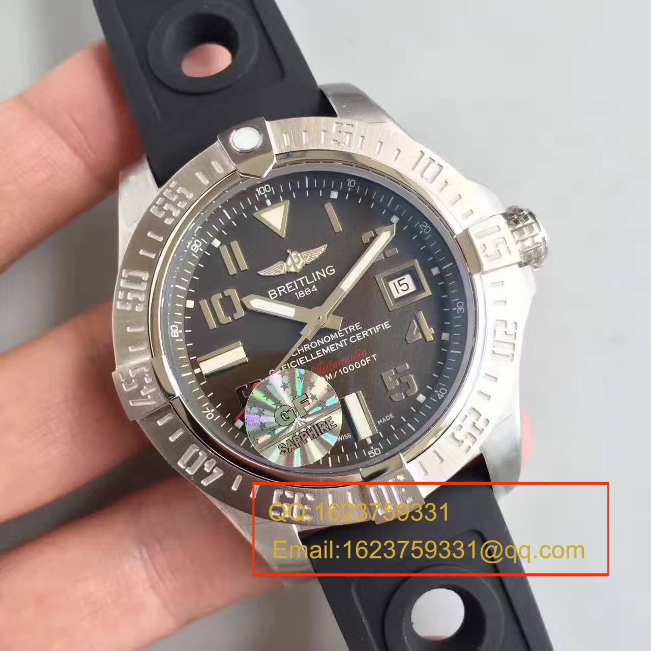   GF游泳神器  百年灵复仇者深潜海狼腕表系列 A1733010/BA05腕表 / BL008