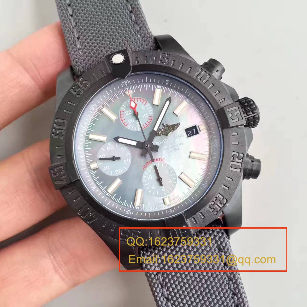   GF  百年灵美军专用定制版复仇者Breitling USA military avenger II carbon fiber / BL012
