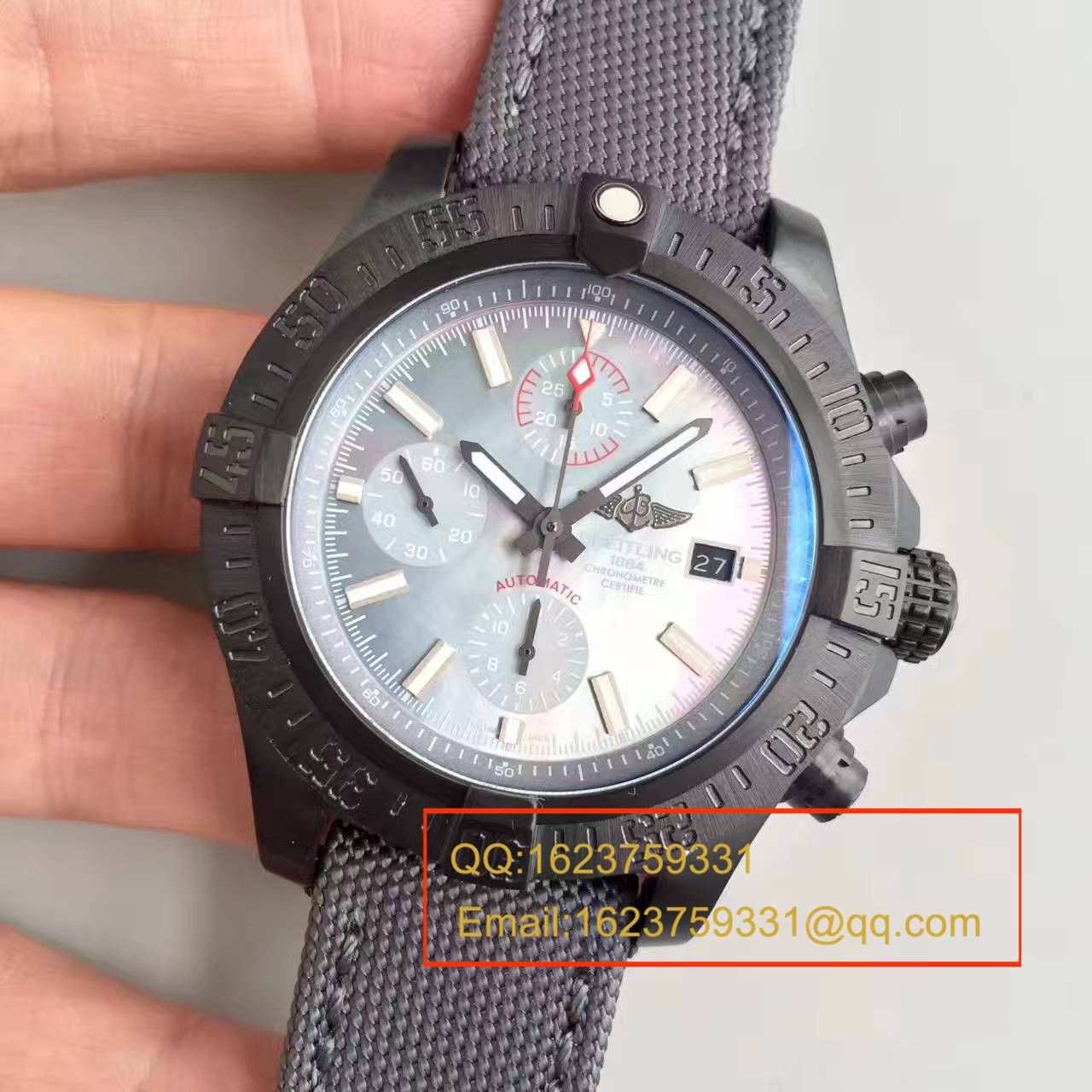   GF  百年灵美军专用定制版复仇者Breitling USA military avenger II carbon fiber / BL012