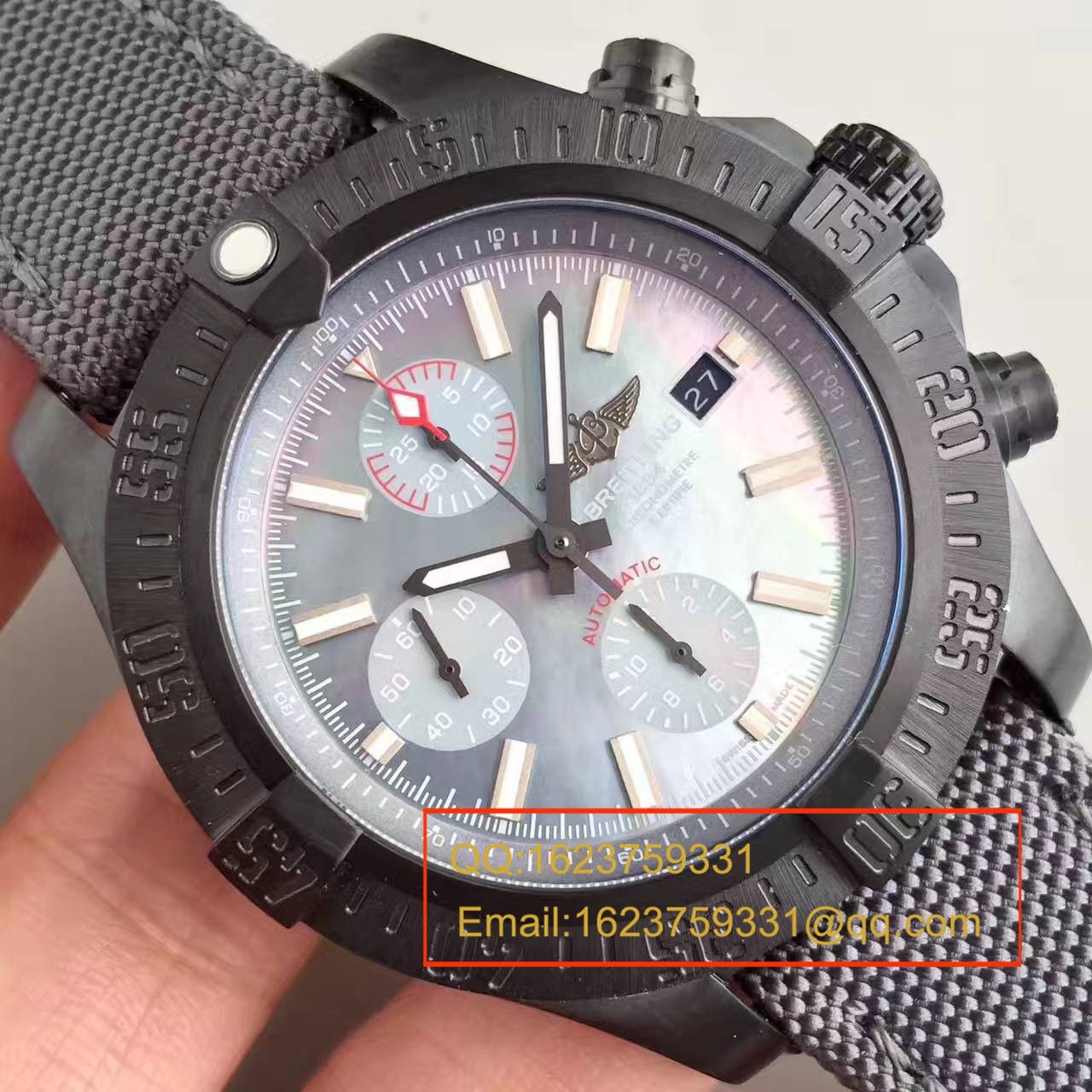   GF  百年灵美军专用定制版复仇者Breitling USA military avenger II carbon fiber / BL012