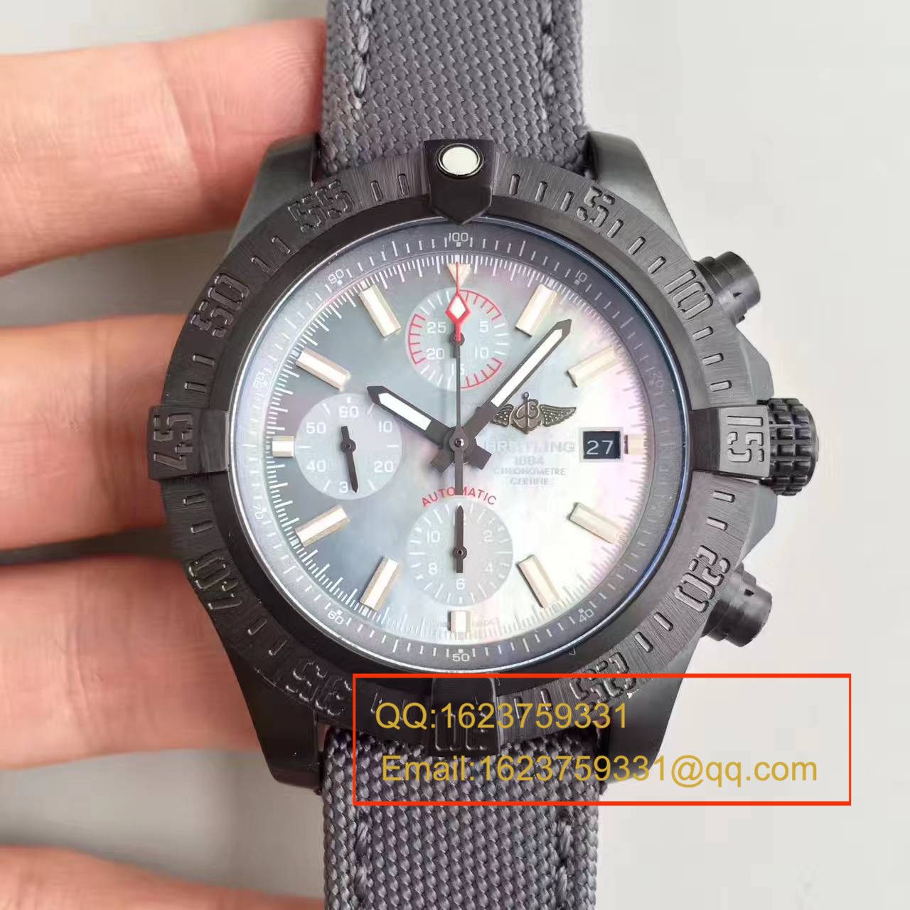   GF  百年灵美军专用定制版复仇者Breitling USA military avenger II carbon fiber / BL012