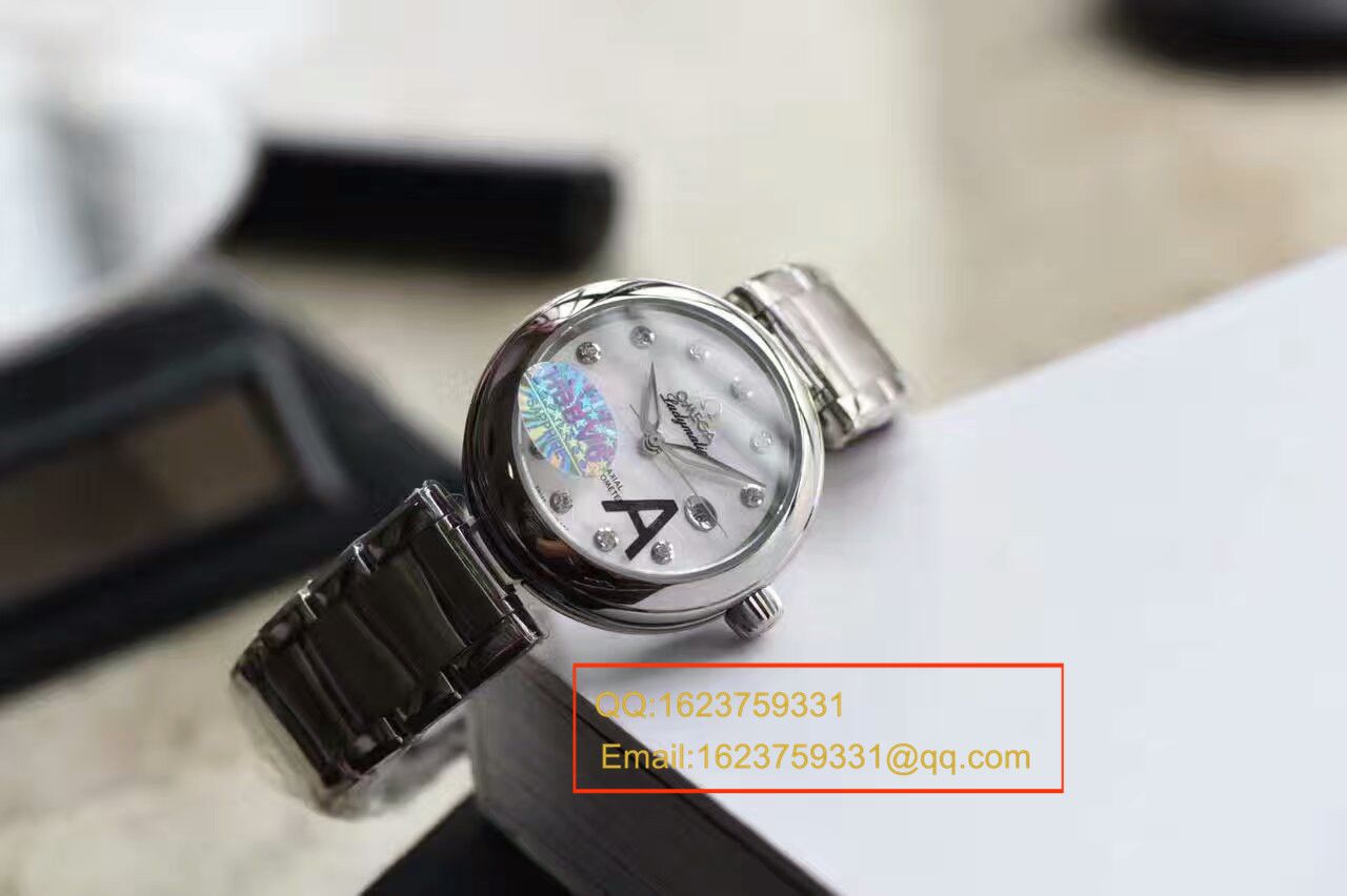   HBBV6厂欧米茄碟飞鸟巢系列425.30.34.20.55.002天然贝母面女士腕表 / M249