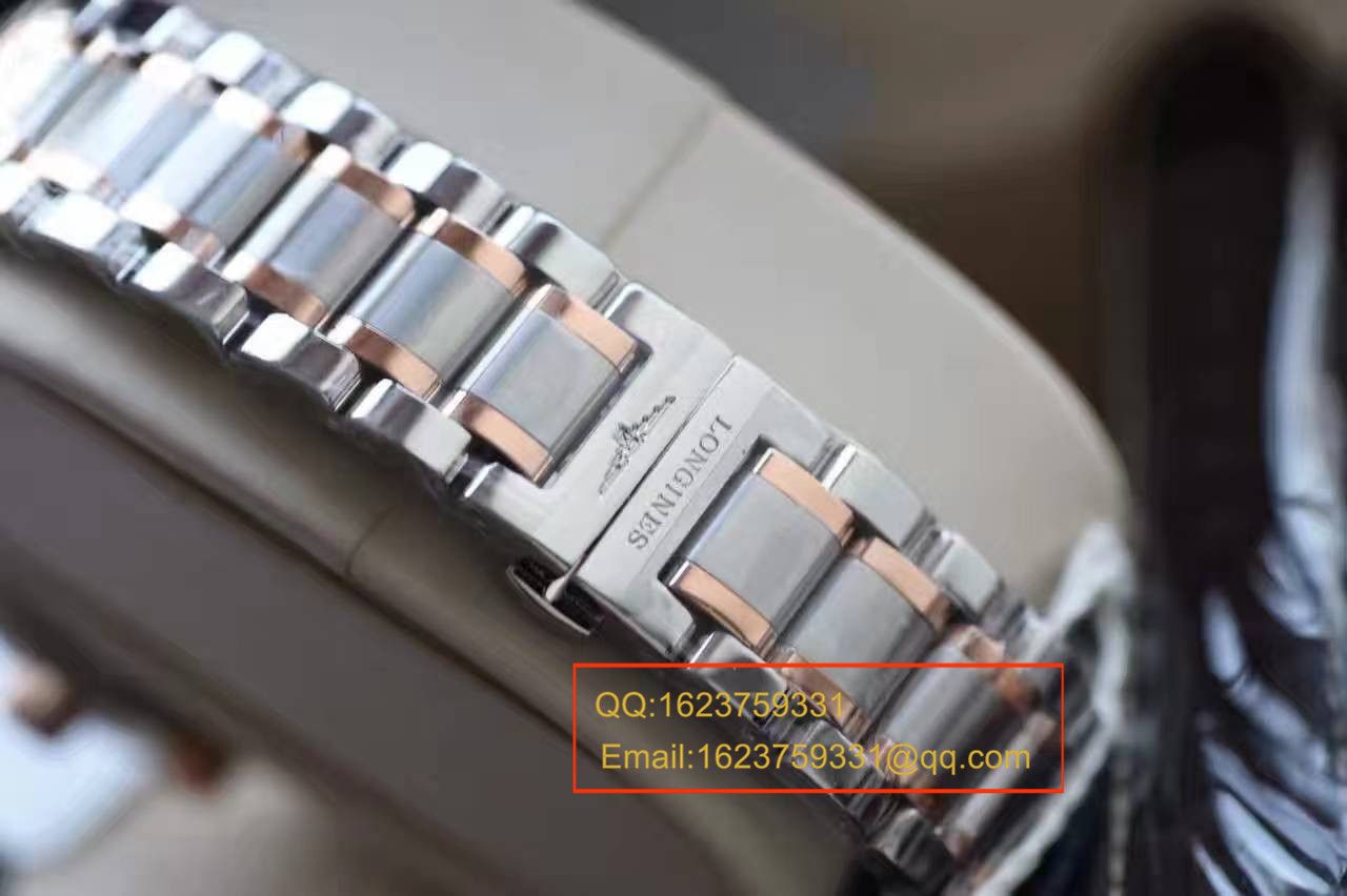视频评测YL厂浪琴LONGINES名匠系列L2.673.8.78.3月相腕表《间金表带》 / LQ022