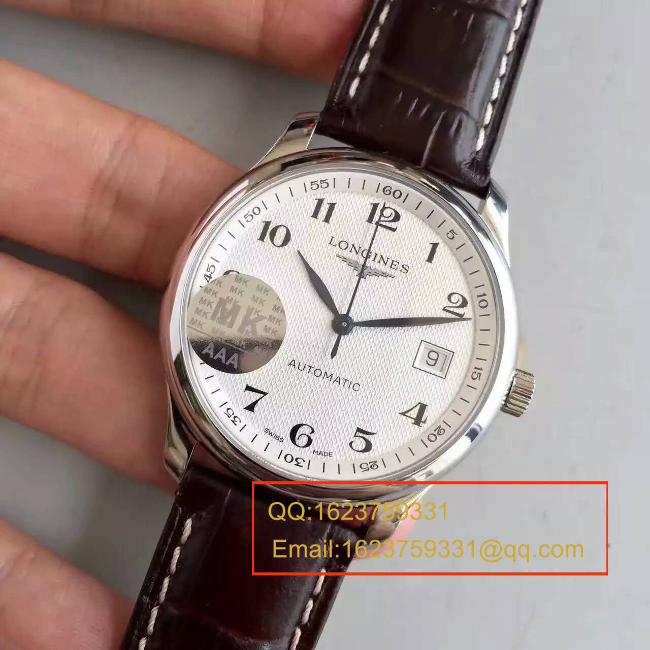   MK厂精  浪琴LONGINES制表传统《名匠系列》L2.518.4.78.3机械腕表 / LQ008