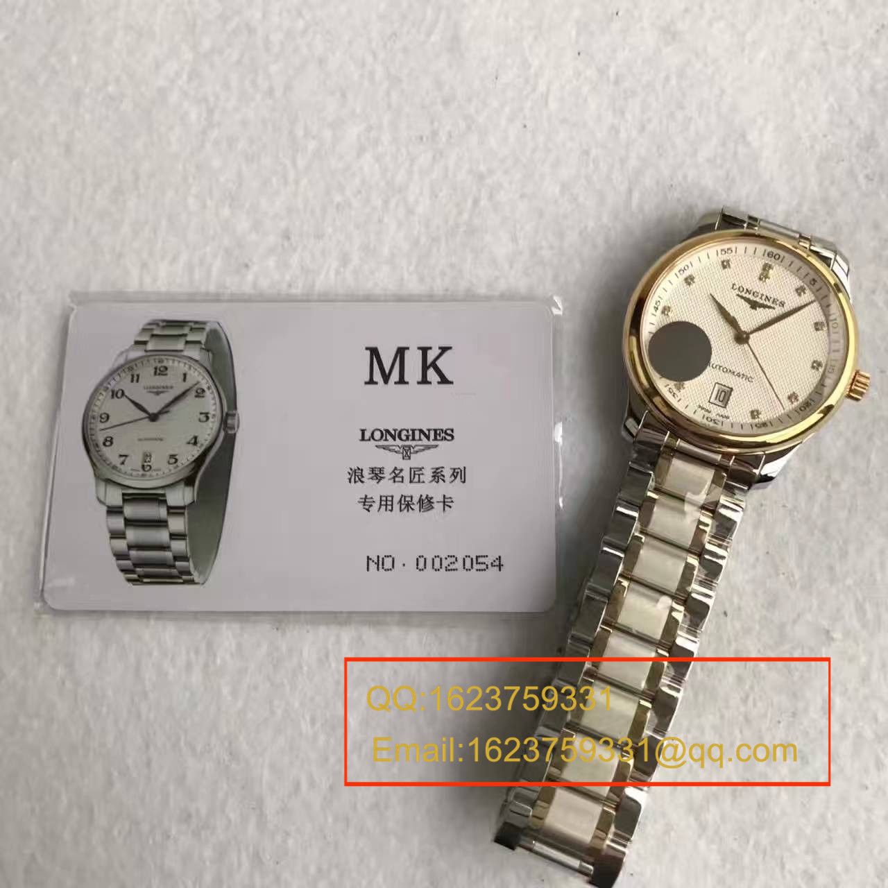   MK厂浪琴MASTER COLLECTION名匠系列 L2.628.5.11.7腕表 / L087