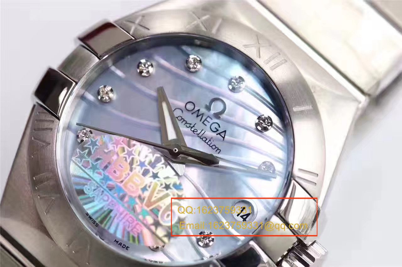   HBBV6厂腕表  欧米茄星座系列PLUMA轻羽腕表123.10.27.20.57.001女士机械 / M287