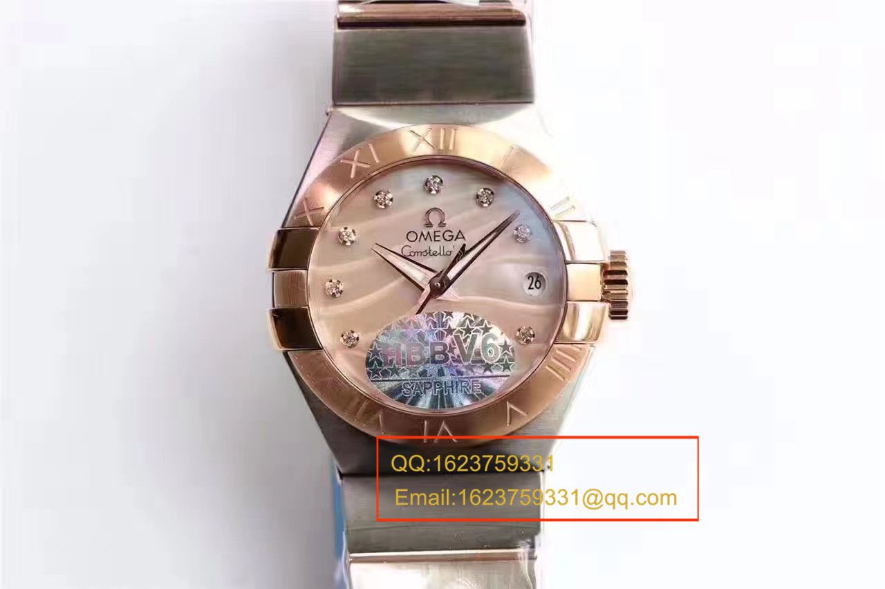   HBBV6厂欧米茄星座PLUMA轻羽系列123.20.27.60.57.002女士机械腕表 / M289