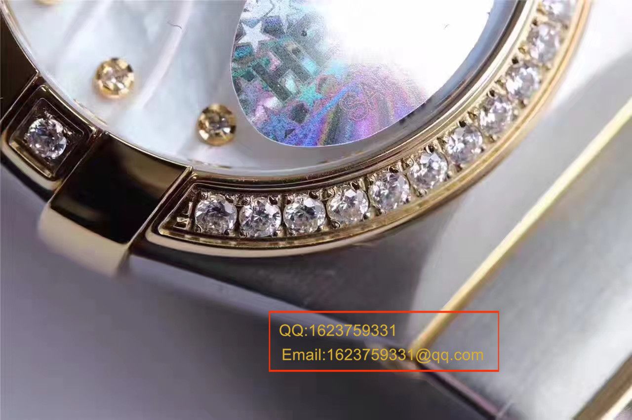   HBBV6厂欧米茄星座系列PLUMA轻羽123.25.27.20.55.004女士机械腕表 / M288