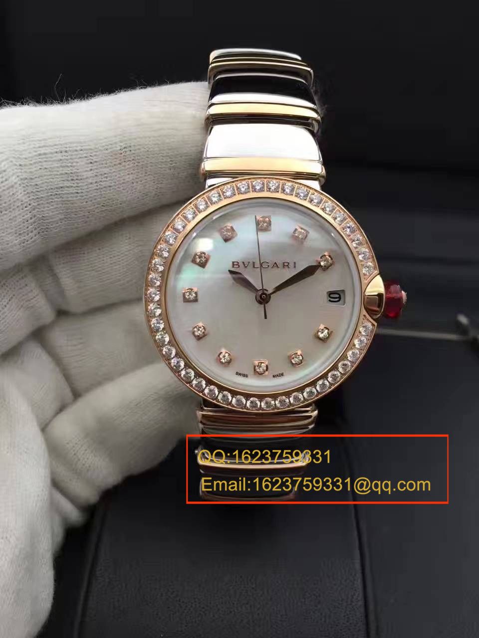  BV厂精  宝格丽LVCEA系列102198 LU33WSPGSPGD/11女士腕表 / BG017