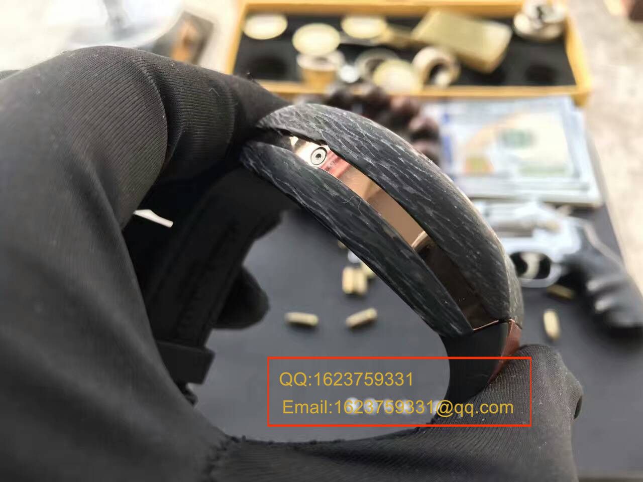   LE  法穆兰VANGUARD系列V45 SC DT BLACK PXL黑面腕表 / 法穆兰CAFL05