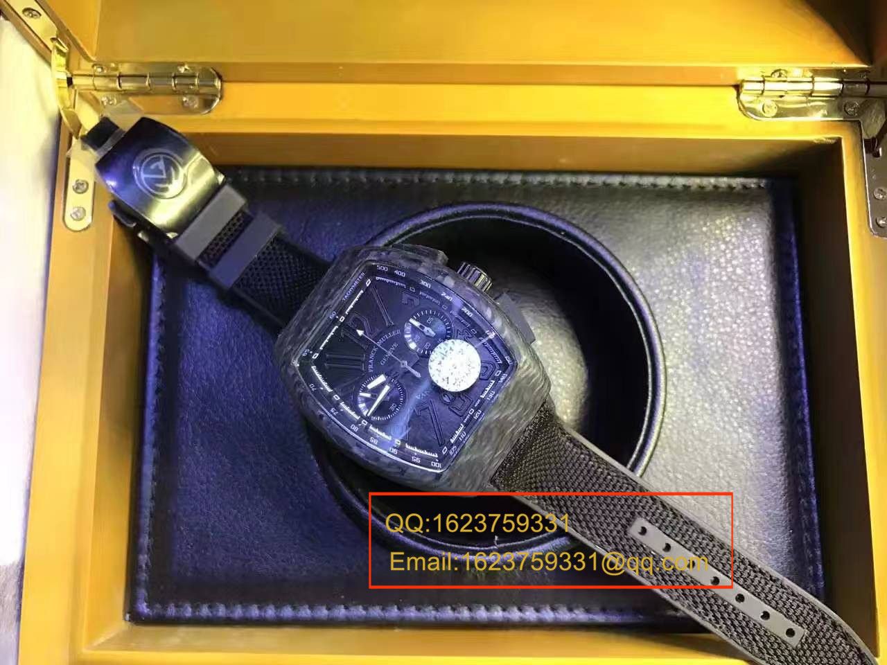 视频评测LE  法兰克.穆勒Franck Muller NEW SARATOGE系列V 45 CC DT BLACK PXL腕表 / FL08