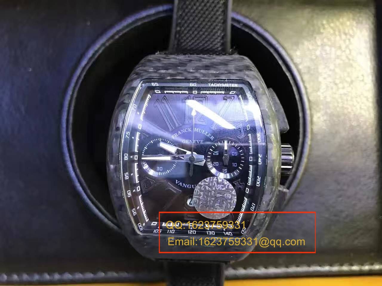 视频评测LE  法兰克.穆勒Franck Muller NEW SARATOGE系列V 45 CC DT BLACK PXL腕表 / FL08