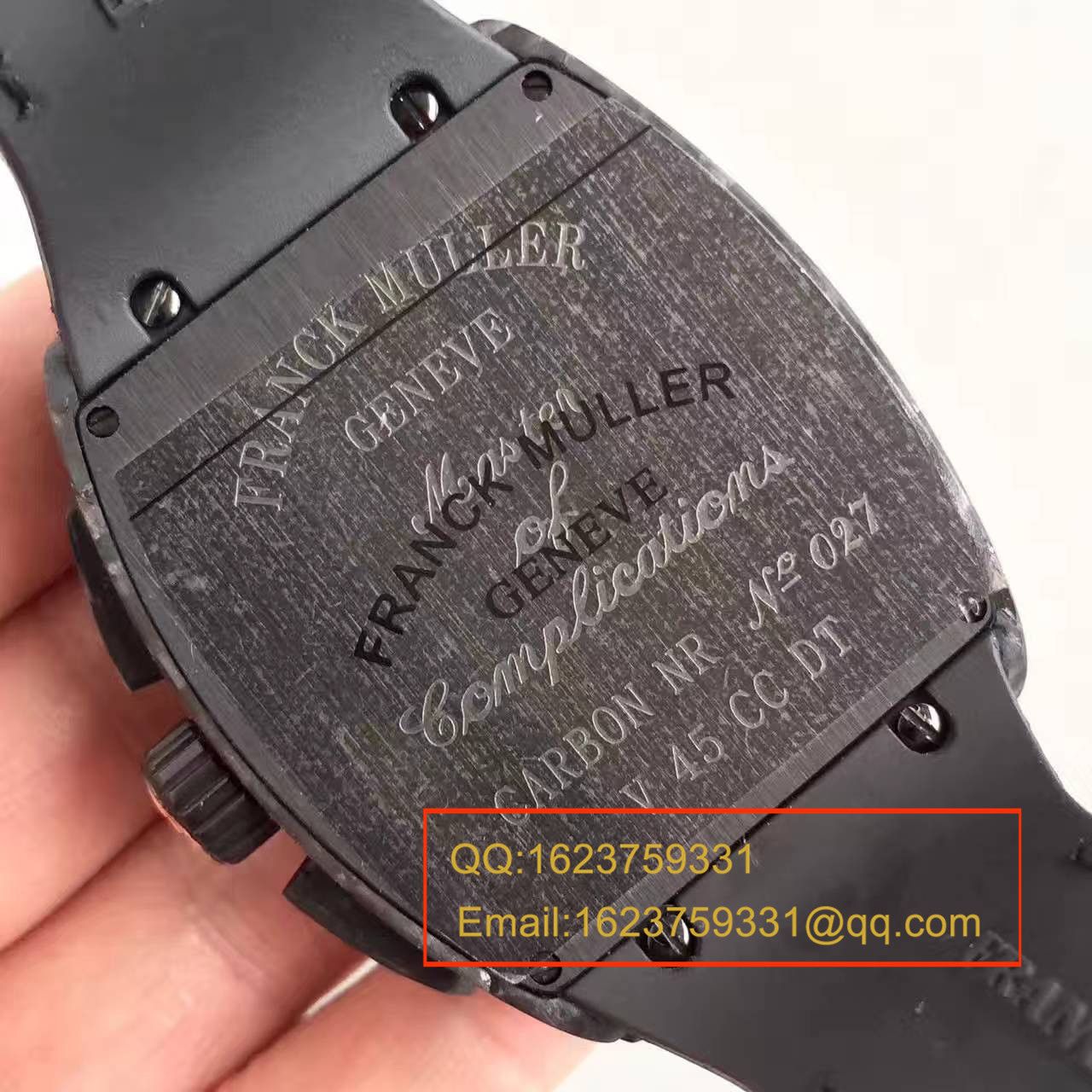 视频评测LE  法兰克.穆勒Franck Muller NEW SARATOGE系列V 45 CC DT BLACK PXL腕表 / FL08
