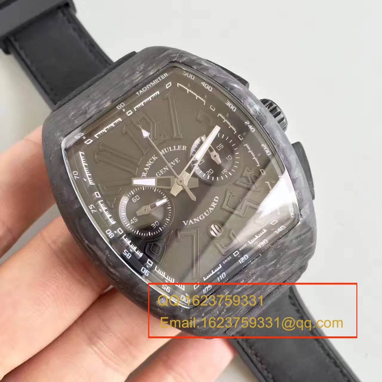 视频评测LE  法兰克.穆勒Franck Muller NEW SARATOGE系列V 45 CC DT BLACK PXL腕表 / FL08