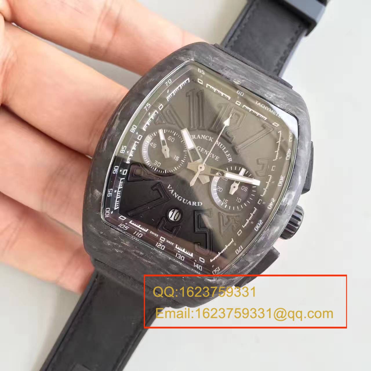 视频评测LE  法兰克.穆勒Franck Muller NEW SARATOGE系列V 45 CC DT BLACK PXL腕表 / FL08