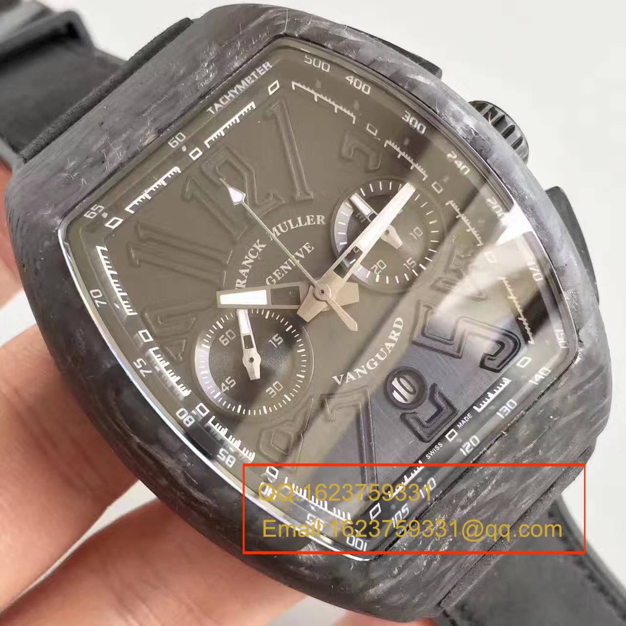视频评测LE  法兰克.穆勒Franck Muller NEW SARATOGE系列V 45 CC DT BLACK PXL腕表 / FL08